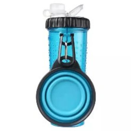 Tomatodo Bebedero para Mascota Snack Duo Celeste Tomatodo Bebedero para Mascota Snack Duo Celeste