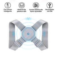 Corrector de Postura Inteligente con Sensor Recargable