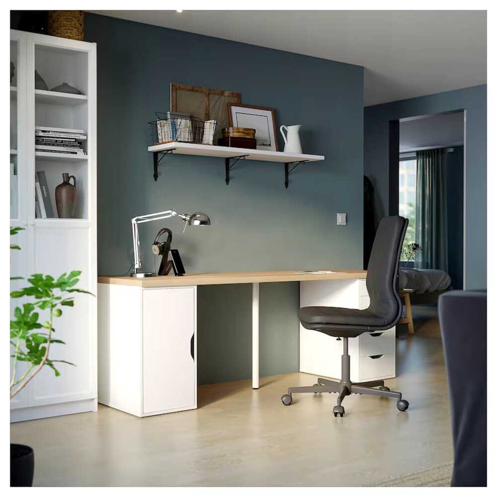 Escritorio Moderno Lara Blanco/Duna R&R MUEBLES Escritorio Moderno Lara Blanco/Duna R&R MUEBLES