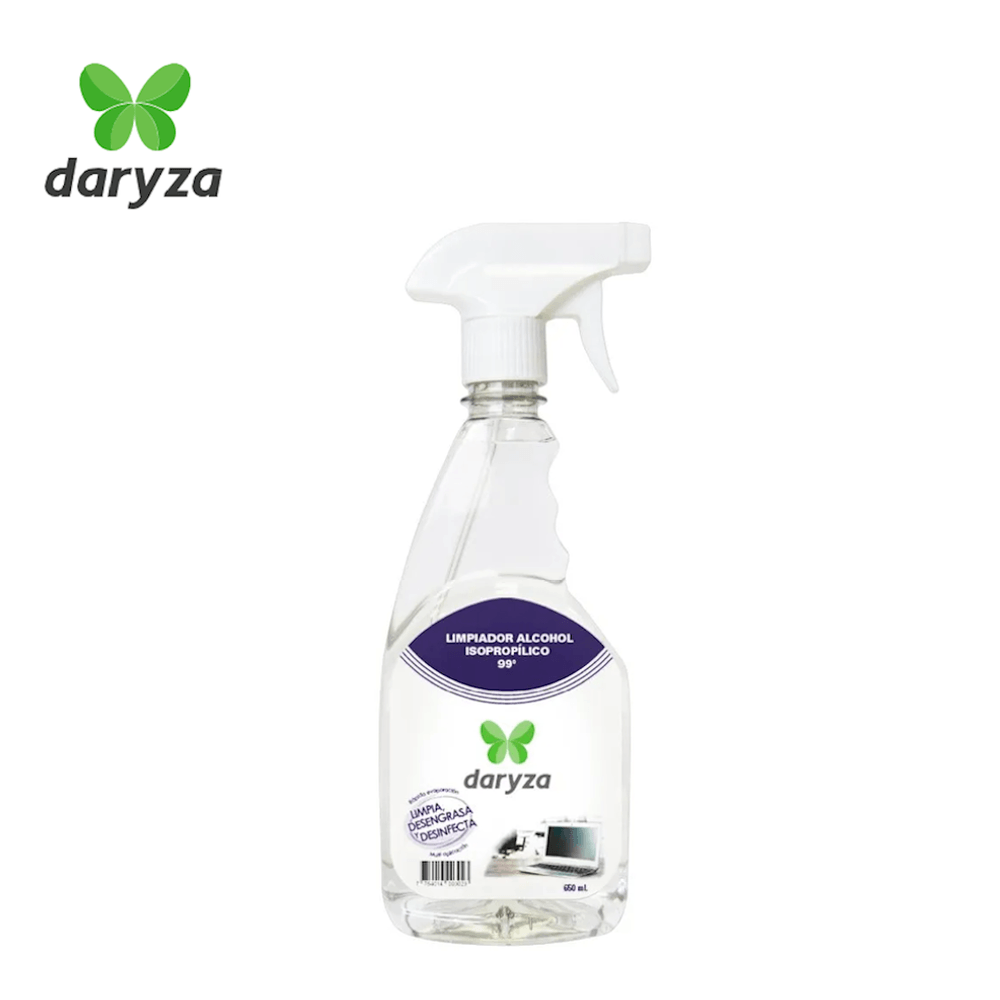 Alcohol Isopropílico 99° Daryza 650ml Alcohol Isopropílico 99° Daryza 650ml