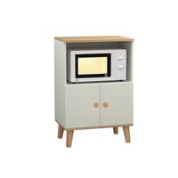 Mueble de Cocina Pigelina para Microondas Blanco R&R MUEBLES