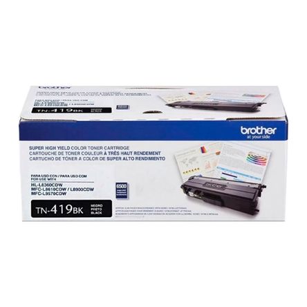 Toner Brother TN-419BK Negro LC-8900CDW (9000 Pags) Original Toner Brother TN-419BK Negro LC-8900CDW (9000 Pags) Original