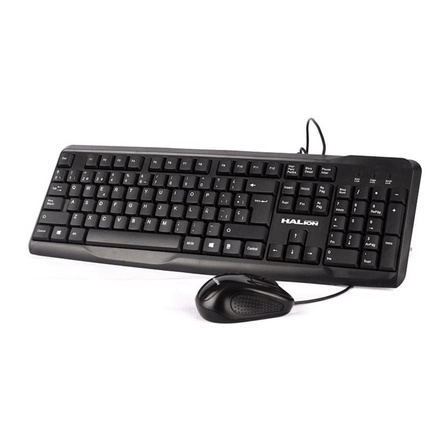 Kit Mouse y Teclado Office USB HALION HA-K429C Halion