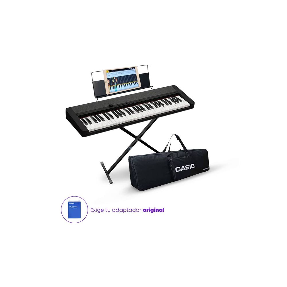 Teclado Casio Ct-s1 Negro Pack Piano Teclado Casio Ct-s1 Negro Pack Piano