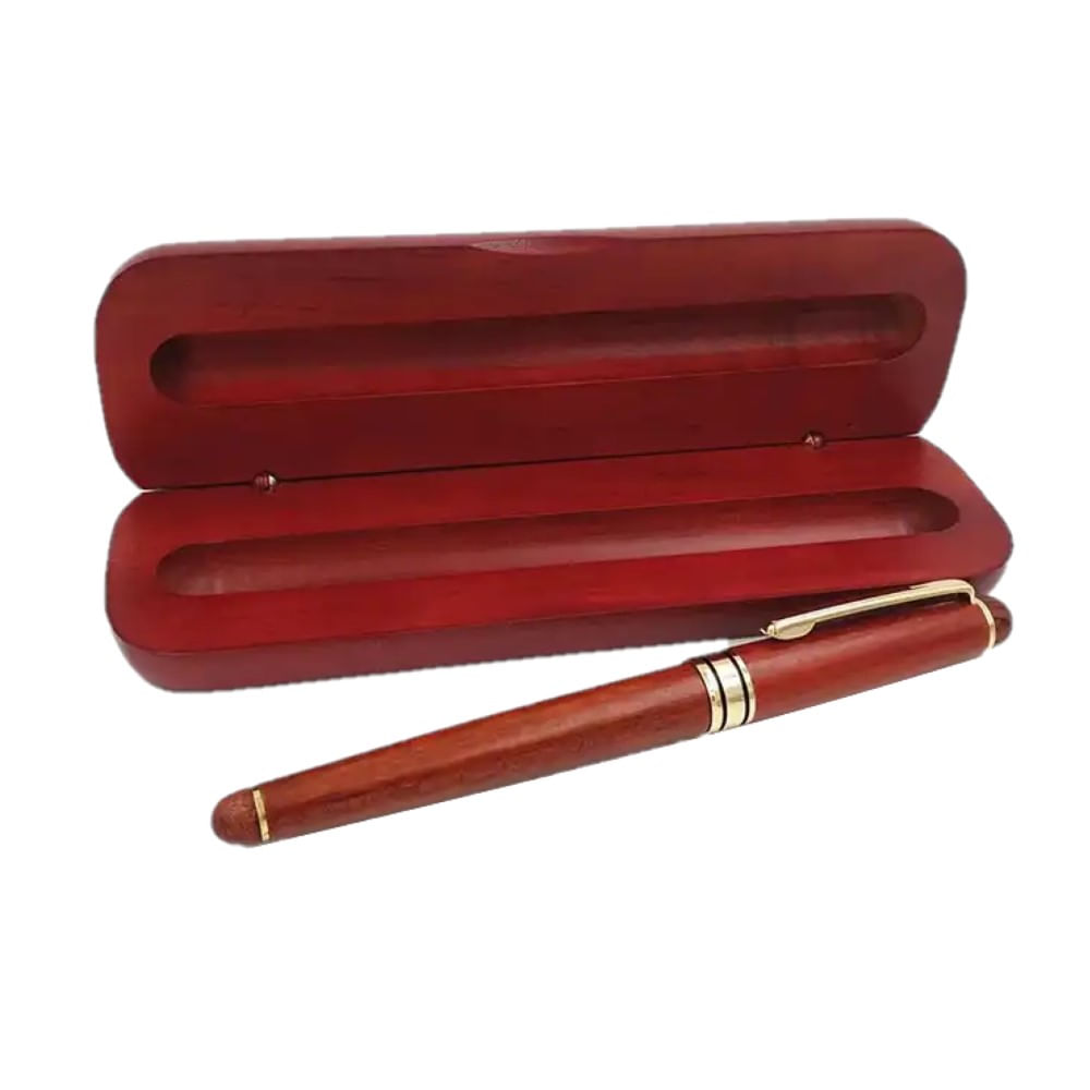 Set Wine Pl Pluma Estilográfica de Madera y Caja Personalizada Set Wine Pl Pluma Estilográfica de Madera y Caja Personalizada