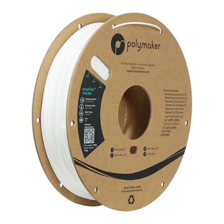 Filamento Polyflex Blanco Tpu 1.75mm 750g Filamento Polyflex Blanco Tpu 1.75mm 750g