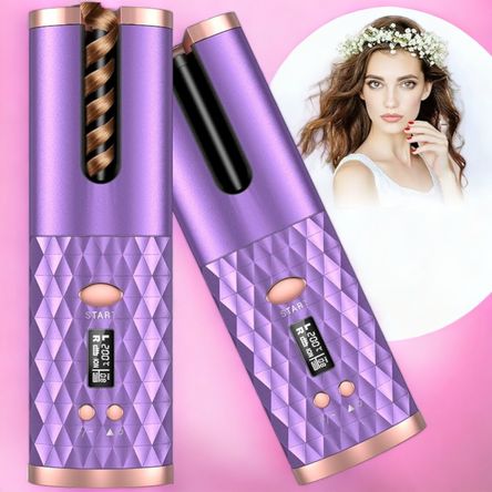 Rizador de Pelo Automático inalámbrico Portátil de Cerámica Rizador de Pelo Automático inalámbrico Portátil de Cerámica