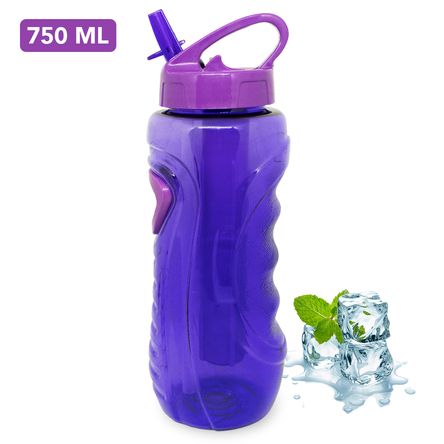 Tomatodo Deportivo con Hielera 750ml X38 Morado