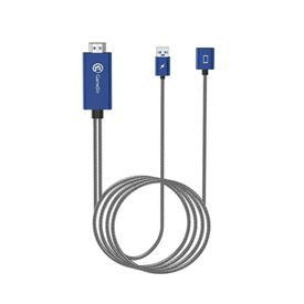 Soporte para Auriculares con 3 puertos USB y carga inalámbrica RGB - Promart