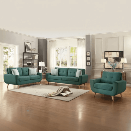 Juego de Sala 3 2 1 Karime Alto Hogar Verde Juego de Sala 3 2 1 Karime Alto Hogar Verde