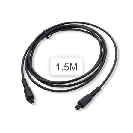 Cable Audio Digital Fibra Óptica 2m metros Macho para DVD PS4 Xbox 360