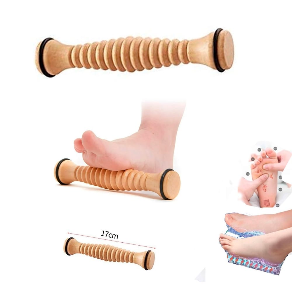 Las mejores ofertas en Masajeadores corporales de madera para pies sin  marca
