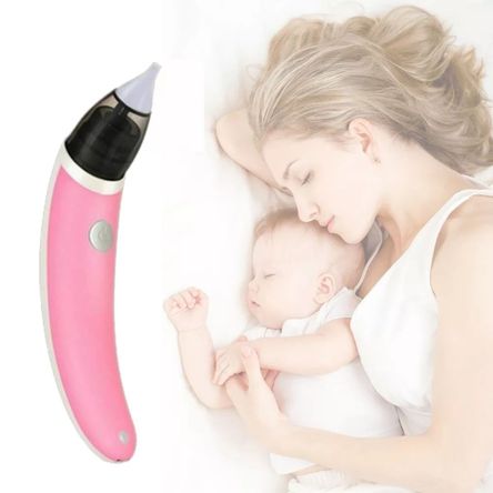 Aspirador o Succionador Eléctrico Nasal para Bebe Niña