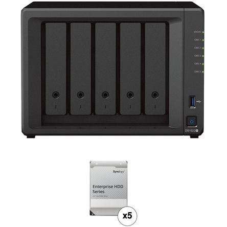 Kit de Carcasa Nas Synology Diskstation Ds1522+ de 5 Bahías con 5 Unidades Empresariales Hat5300