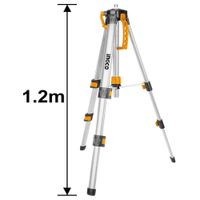 Trípode de Aluminio para Nivel Láser Ingco 1200MM HLLT01152