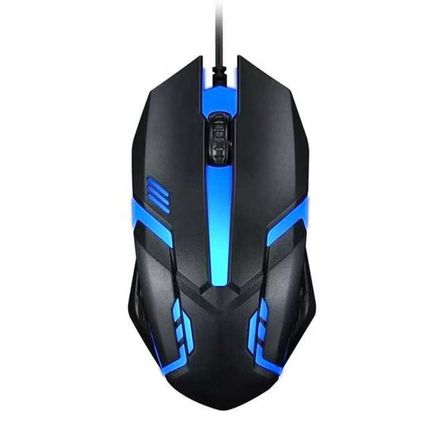Mouse Gamer con luces RGB 3000 DPI