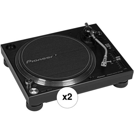 Kit Pioneer Dj Plx 1000 con Dos Giradiscos Par