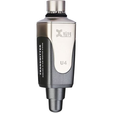 Transmisor Inalámbrico Xvive Audio U4T para Sistema de Monitoreo In Ear 2.4 Ghz con Conexión Plug