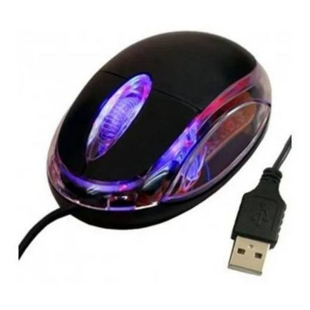 Mouse Optico 1000dpi Sensibilidad Original SEISA Rueda 3D Interfaz USB