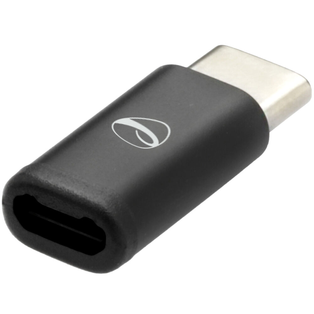 Adaptador OTG Tipo C Negro + Micro USB - Promart