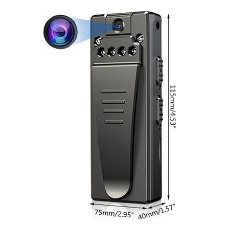 Mini Camara Seguridad HD tipo cámara Espía Vigilancia IP Sensor - Promart