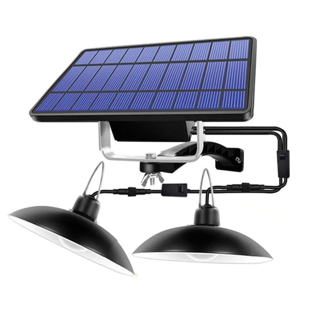 Lámpara solar de mesa, exterior-interior, 2 leds - TFV - Solar