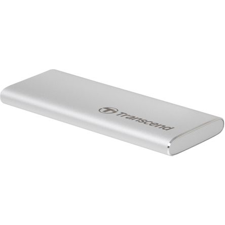 Unidad de Estado Sólido Portátil Transcend 250Gb Esd260C Usb 3.2 Gen 2 Type C Plata