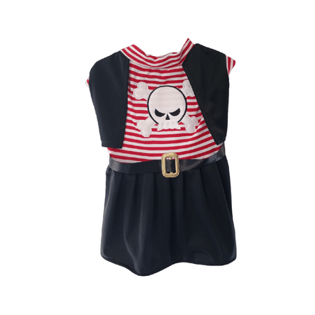 Disfraz para Perro/Gato Modelo Vestido Pirata Halloween Talla 0 MIA&OSHI BOUTIQUE