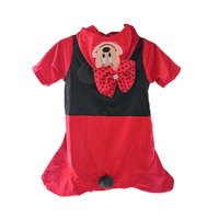 Disfraz para Perro/Gato Modelo Enterizo Minnie Mouse Halloween Talla 2