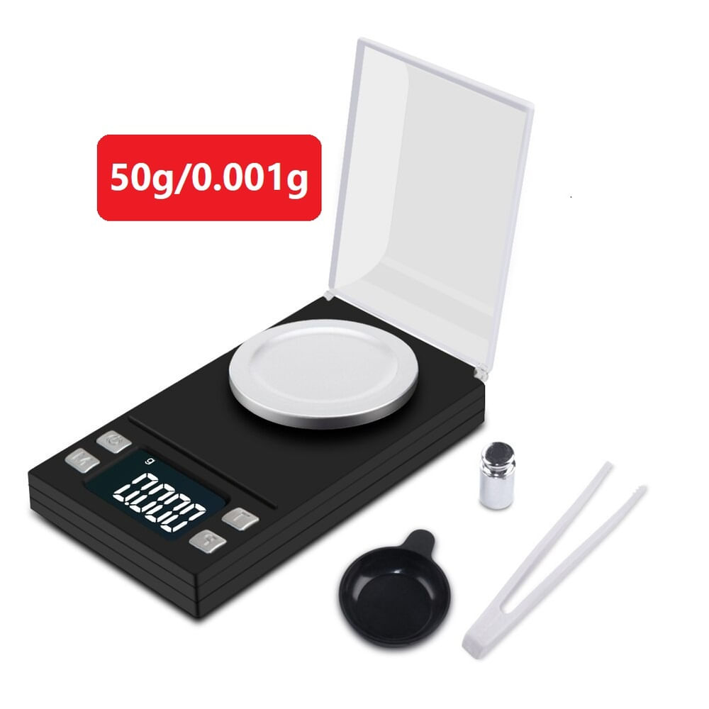 Balanza Digital Gramera Miligramos 50g/0.001g Joyería Cocina Balanza Digital Gramera Miligramos 50g/0.001g Joyería Cocina
