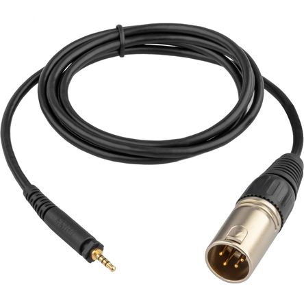 Cable Senal Smh H4Mx2 2.5Mm Trrs a Xlr Macho de 4 Pines para Auriculares de Comunicación