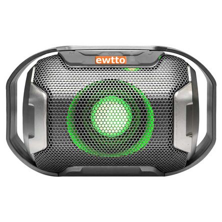 Parlante Bluetooth Ewtto 1675 X-Bass FM USB SD Recargable - Gris Parlante Bluetooth Ewtto 1675 X-Bass FM USB SD Recargable - Gris