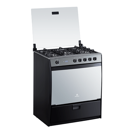 Cocina a Gas 5 Quemadores Indurama Niza Negro Cocina a Gas 5 Quemadores Indurama Niza Negro