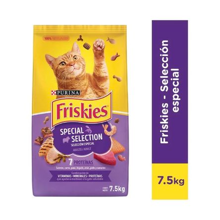 Comida para Gatos Friskies Selección Especial 7.5 Kg Comida para Gatos Friskies Selección Especial 7.5 Kg