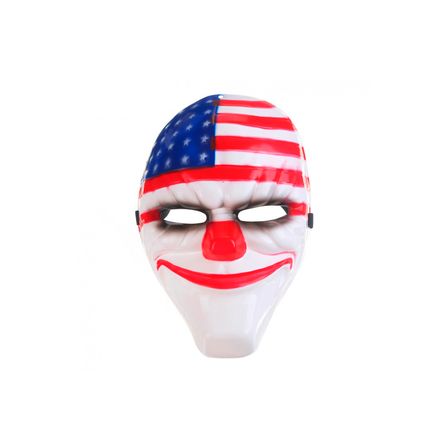 Máscara para Halloween - PayDay2 Games America  INGENIERIAICSG