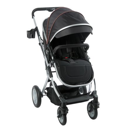 Coche Moisés Ebaby Ronda 135 con Toldillo Negro