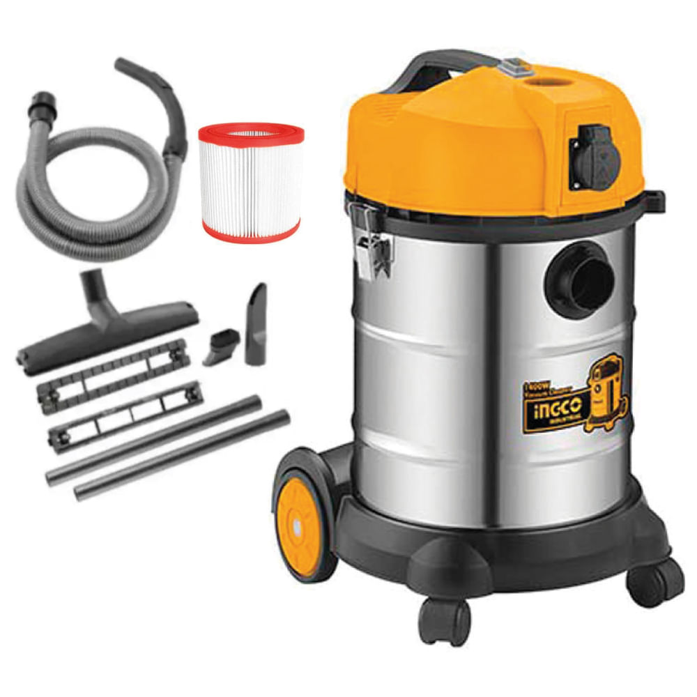 Aspiradora Ingco 1400W 30L VC14301 Aspiradora Ingco 1400W 30L VC14301
