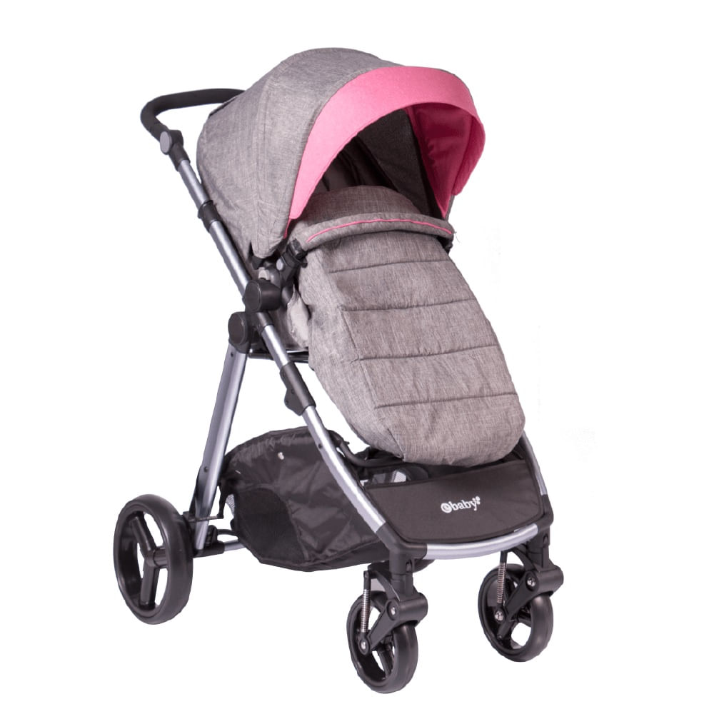 Coche de Paseo Ebaby Sarul Deluxe EB165 Rosado Coche de Paseo Ebaby Sarul Deluxe EB165 Rosado