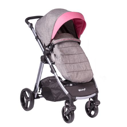 Coche de Paseo Ebaby Sarul Deluxe EB165 Rosado Coche de Paseo Ebaby Sarul Deluxe EB165 Rosado