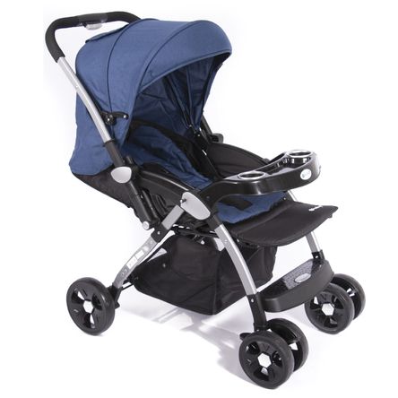 Coche de Paseo Ebaby Kuper EB1143-1 Azul Coche de Paseo Ebaby Kuper EB1143-1 Azul