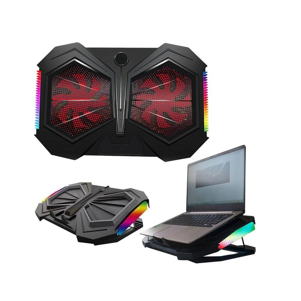 Cooler Base para Laptop con Luces RGB - Promart