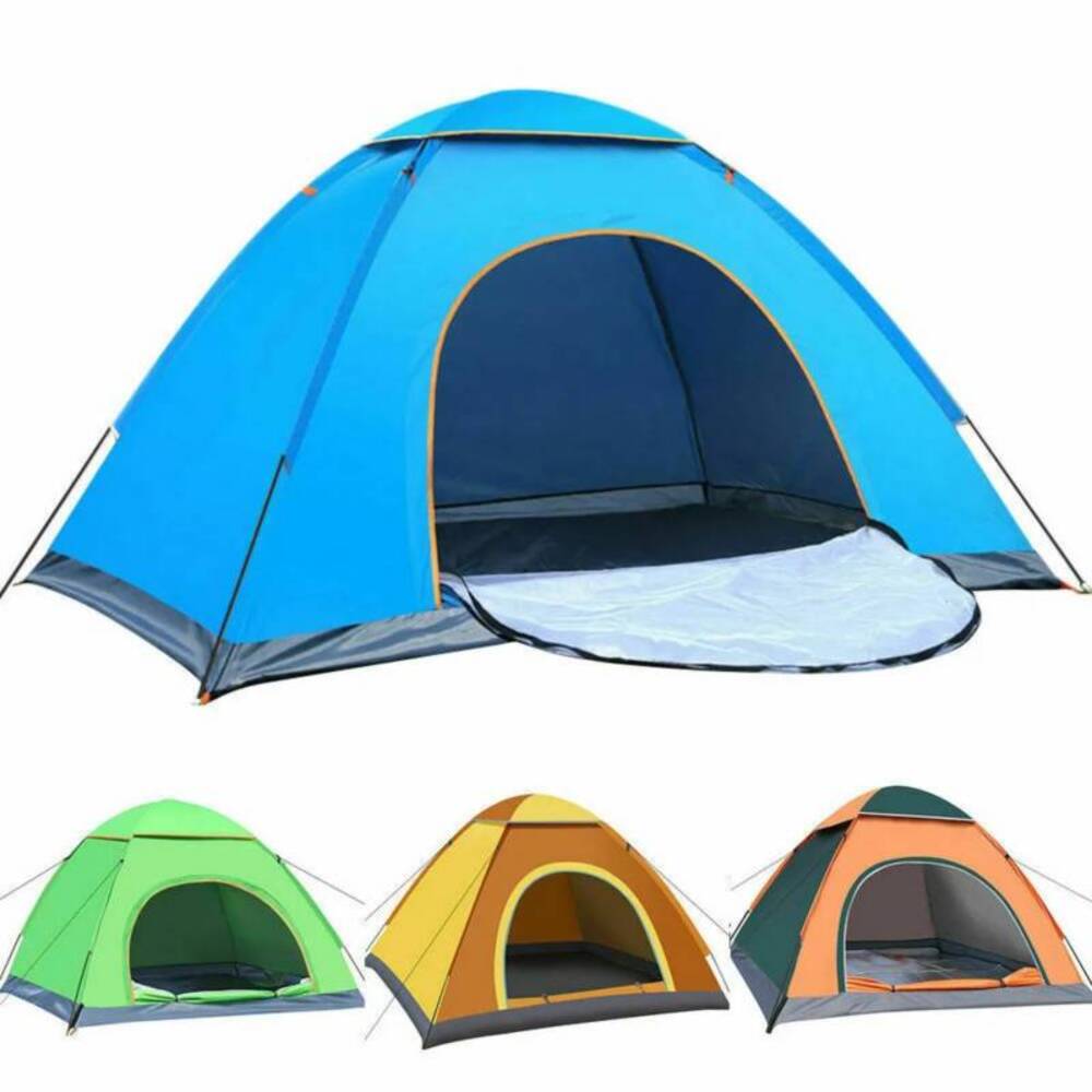 Carpa Tienda para Acampar Camping Azul Senderismo hasta para 2 Personas -  Promart
