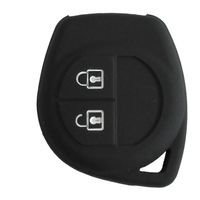 Cobertor de Llave Emisor en Silicona color negro 02 Botones para Suzuki