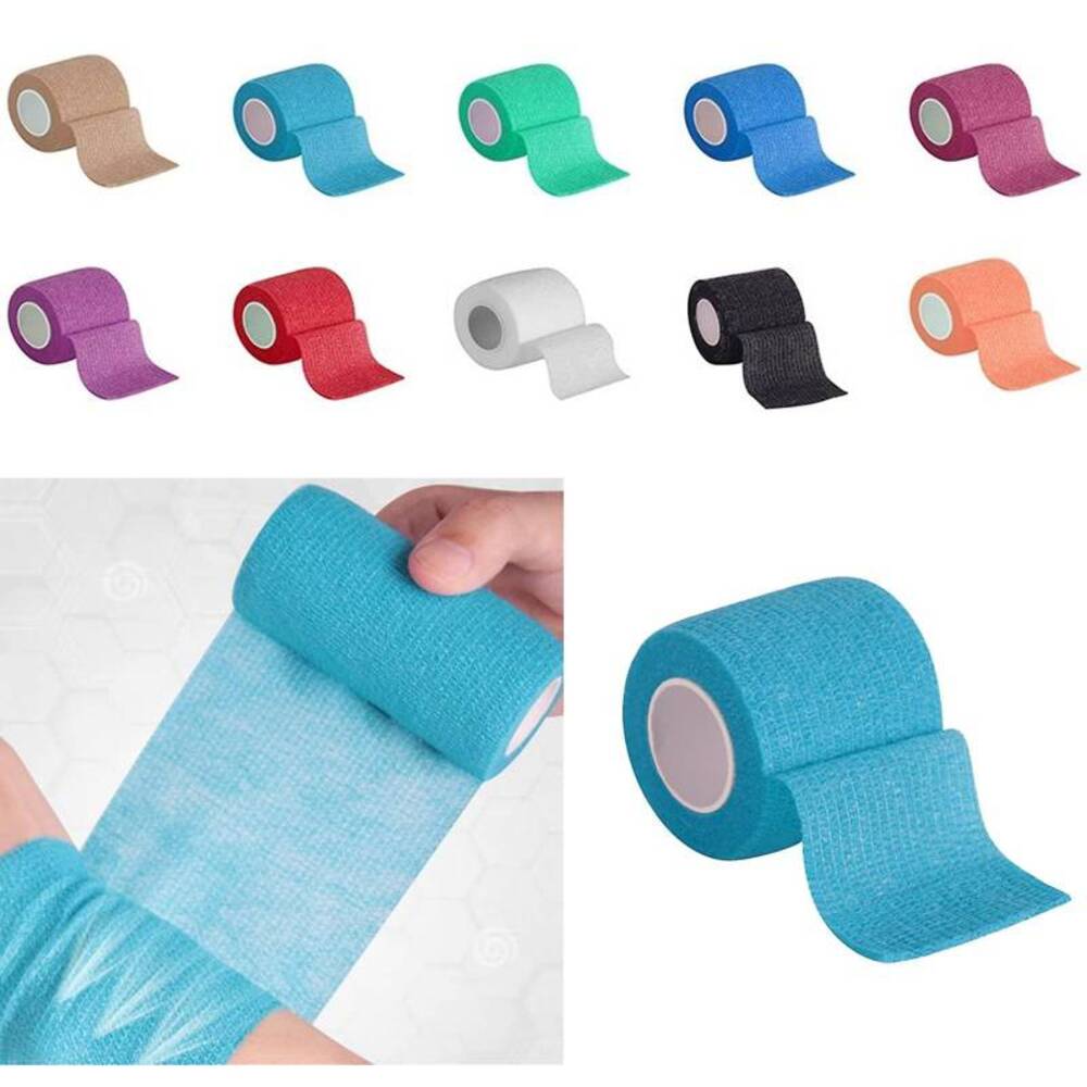 Vendaje Deportivo Cinta Terapéutica Elástica Protección Multi Color Vendaje Deportivo Cinta Terapéutica Elástica Protección Multi Color