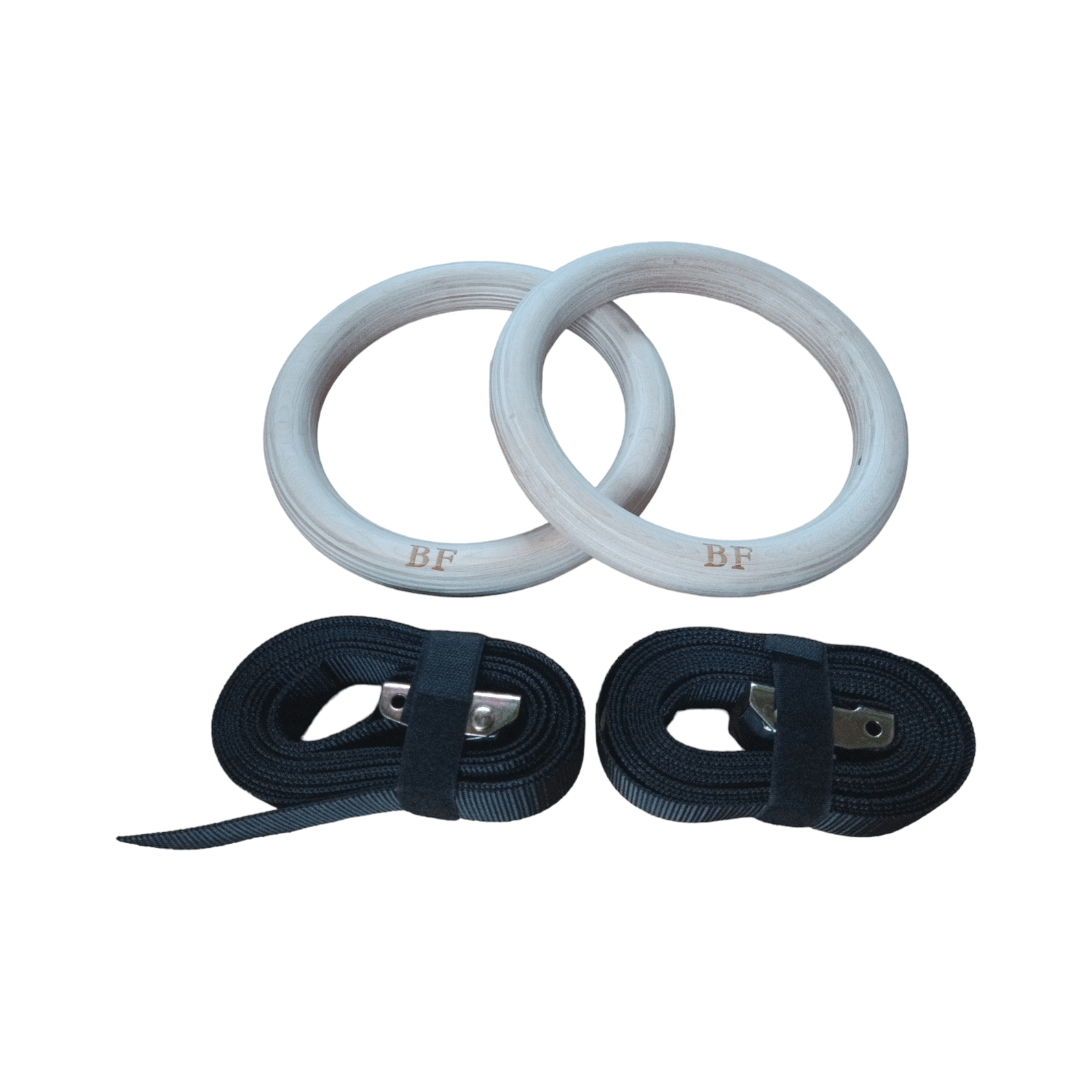 Anillas de Madera Aro Olimpico Gimnasia Crossfit Calistenia