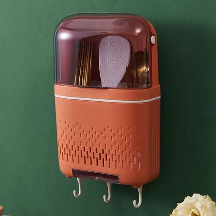 Estante Secador de Cubiertos - Naranja Estante Secador de Cubiertos - Naranja