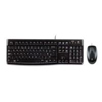 Combo Teclado  Mouse Logitech Desktop MK120 Black