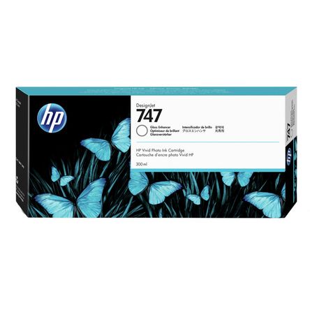 Cartucho de Tinta Hp 747 Designjet Gloss Enhancer 300Ml