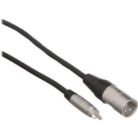 Cable de Audio Hosa Technology Hrx 005 Unbalanced Rca Macho a Xlr Macho de 3 Pines 5 Pies