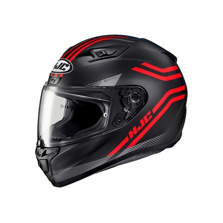 Casco Hjc I10 Strix Negro Gris Rojo L